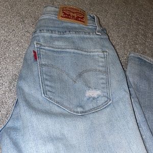 Levi’s High rise skinny jeans